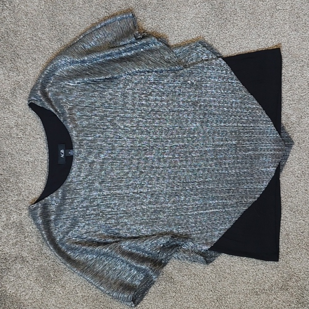 AGB Women's Size XL Layered Top‎